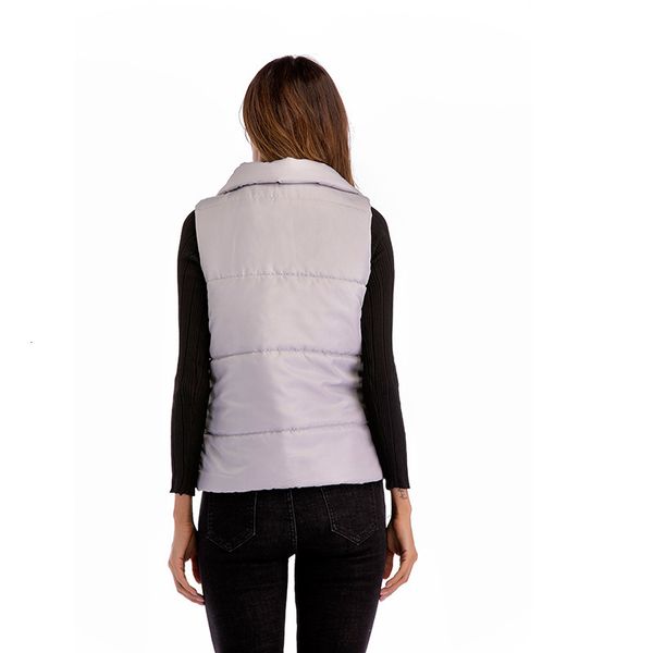 women's vests autumn sleeveless vest for women turn down collar lightweight warm coat fashion windproof waistcoat, Black;white
women's vests autumn sleeveless vest for women turn down collar lightweight warm coat fashion windproof waistcoat, Black;white