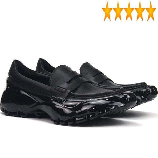 dress shoes designer mens genuine leather italian gothic thick platform slip on loafers moccasin gommino wedding formal, Black
dress shoes designer mens genuine leather italian gothic thick platform slip on loafers moccasin gommino wedding formal, Black