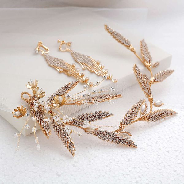 golden baroque bridal headdress exquisite diamond hair accessories mori wedding dress accessories, Slivery;golden
golden baroque bridal headdress exquisite diamond hair accessories mori wedding dress accessories, Slivery;golden