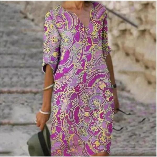 party dresses 2021 summer print women dress v-neck half sleeve a-line female vintage plus size loose vestidos, White;black
party dresses 2021 summer print women dress v-neck half sleeve a-line female vintage plus size loose vestidos, White;black