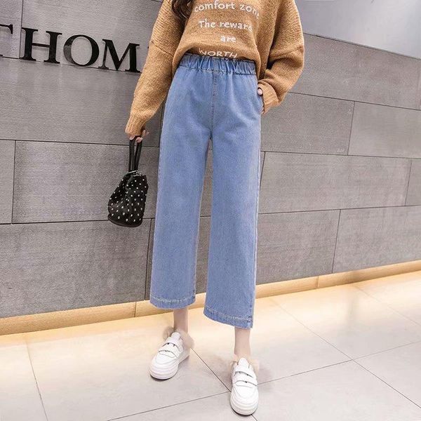 women's jeans women high waist 2021 autumn fashion boyfriend wide leg blue loose ankle length trousers
women's jeans women high waist 2021 autumn fashion boyfriend wide leg blue loose ankle length trousers