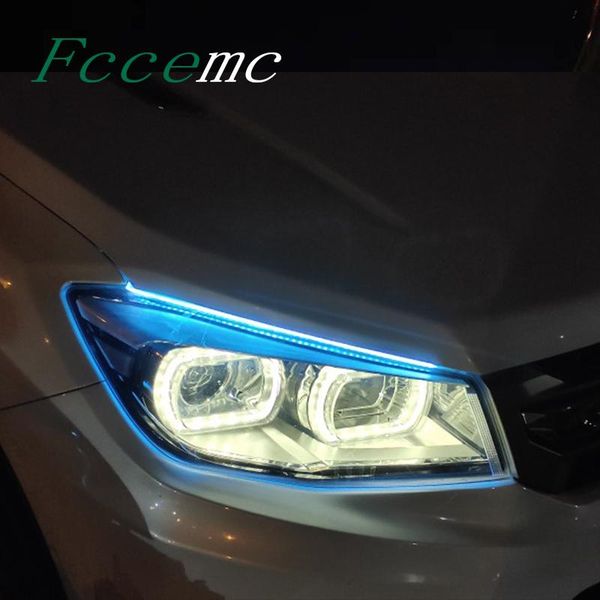 2x car daytime running light led strip diy decorative lamp auto inerior drl motorcycle styling interior&external lights
2x car daytime running light led strip diy decorative lamp auto inerior drl motorcycle styling interior&external lights