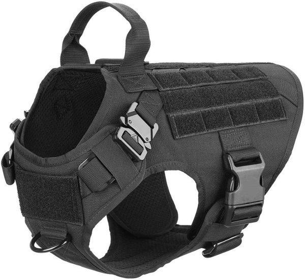 dog collars & leashes tactical harness and leash set metal buckle big vest german shepherd durable pet for small large dogs training
dog collars & leashes tactical harness and leash set metal buckle big vest german shepherd durable pet for small large dogs training