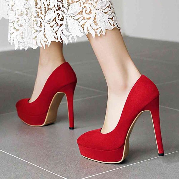 sandals office lady shallow round toe high heels flock party shoes platform women design spring pumps, Black
sandals office lady shallow round toe high heels flock party shoes platform women design spring pumps, Black