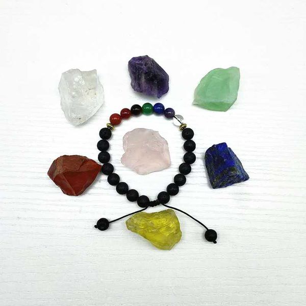bead chakra bracelet 7 chakras lava rock stone natural yoga rough relax healing decorative objects & figurines
bead chakra bracelet 7 chakras lava rock stone natural yoga rough relax healing decorative objects & figurines