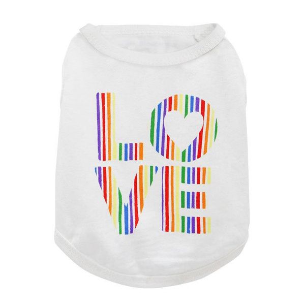 dog clothes pet teddy bomei spring summer thin rainbow striped letters cat suppies costumes
dog clothes pet teddy bomei spring summer thin rainbow striped letters cat suppies costumes