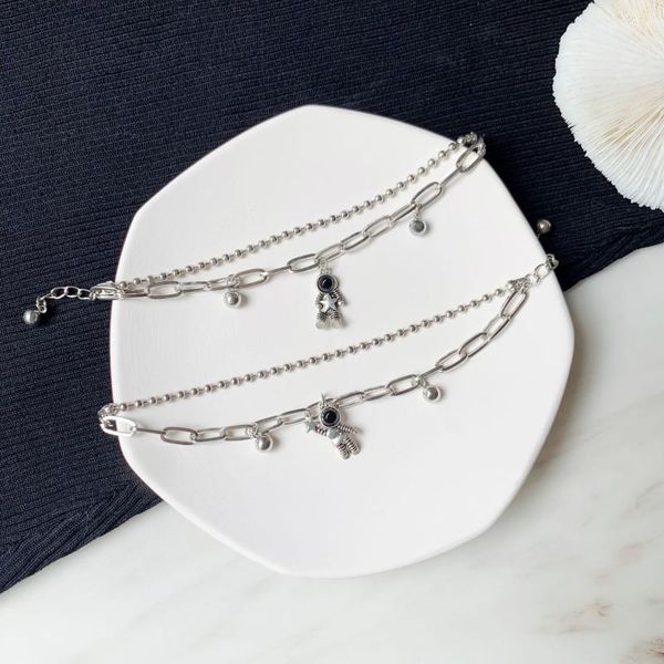 link, chain star picking astronaut bracelet, lovers fashion, personality cute, academy style, girlfriends gift, Black
link, chain star picking astronaut bracelet, lovers fashion, personality cute, academy style, girlfriends gift, Black