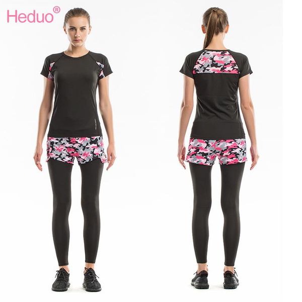 gym clothing heduo underwear compression running jogging suits clothes sport set yoga t-shirt pants fitness workout tights 2pcs, White;black
gym clothing heduo underwear compression running jogging suits clothes sport set yoga t-shirt pants fitness workout tights 2pcs, White;black