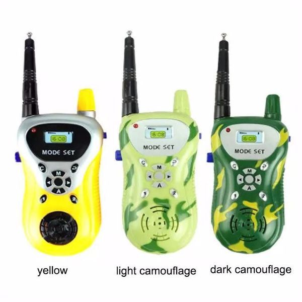 walkie talkie 2pc camouflage electronic talkies radio phone toy two way communicator for kids boys children t734
walkie talkie 2pc camouflage electronic talkies radio phone toy two way communicator for kids boys children t734