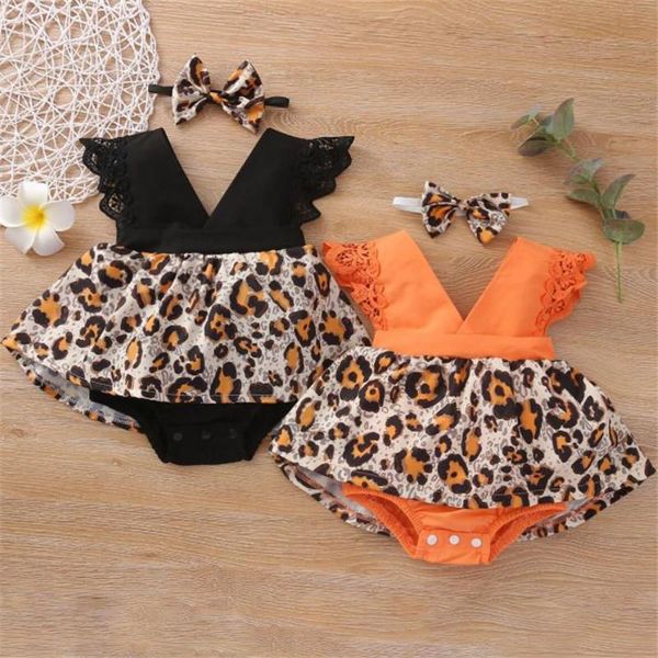 clothing sets baby leopard print clothes set girls sleeveless v-neck jumpsuit with lace bow-knot headband bodysuit for 0-24 months, White
clothing sets baby leopard print clothes set girls sleeveless v-neck jumpsuit with lace bow-knot headband bodysuit for 0-24 months, White