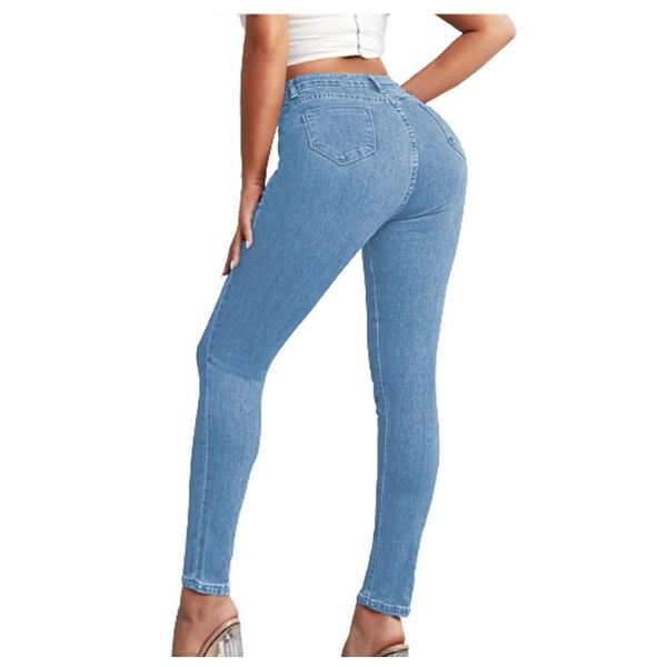 women's jeans fashion 2021 hip lift button casual party with pockets pants pantalones de mujer, Blue
women's jeans fashion 2021 hip lift button casual party with pockets pants pantalones de mujer, Blue