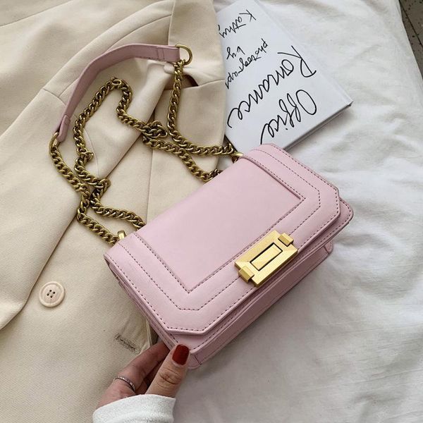 high-quality fashion ladies messenger chain bag brand designer all-match shoulder pu small square cross body
high-quality fashion ladies messenger chain bag brand designer all-match shoulder pu small square cross body