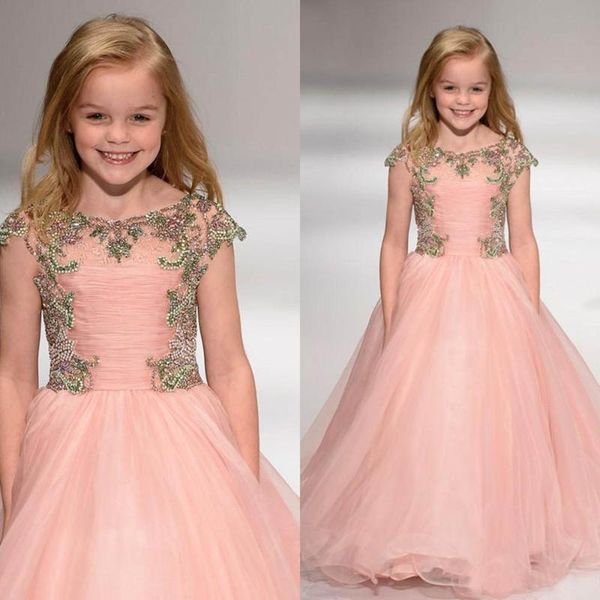 girl's dresses luxurious toddler blush pink flower girl cap sleeve crystals lace floor length girls little kids first communion, Red;yellow
girl's dresses luxurious toddler blush pink flower girl cap sleeve crystals lace floor length girls little kids first communion, Red;yellow