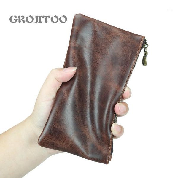 crazy horse leather simple men's wallet long hand-held bag first layer cowhide ultra-thin real women's purse wallets1, Red;black
crazy horse leather simple men's wallet long hand-held bag first layer cowhide ultra-thin real women's purse wallets1, Red;black