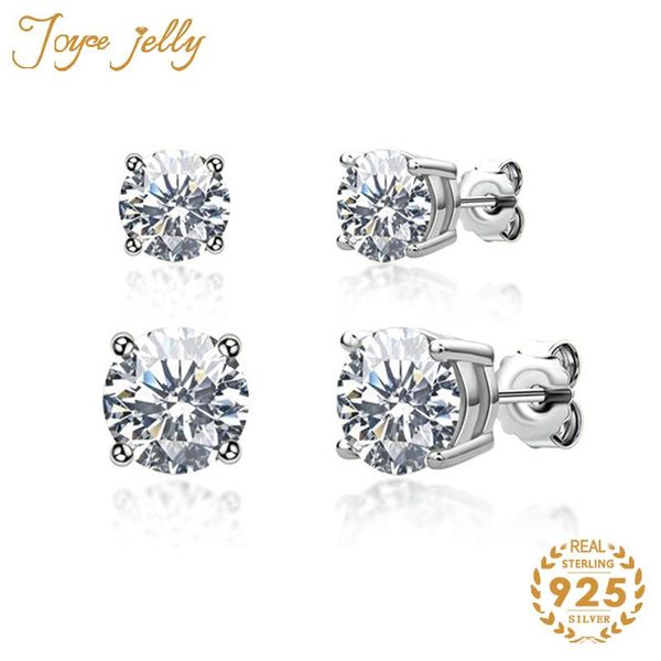 stud joycejelly 925 silver women earrings 1 carat natural moissanites round stone gold color wedding jewelry fashion gifts wholesale, Golden;silver
stud joycejelly 925 silver women earrings 1 carat natural moissanites round stone gold color wedding jewelry fashion gifts wholesale, Golden;silver