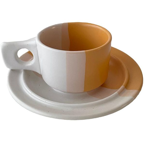 korean ceramic coffee cup saucer sets handmade gradient cups funny simple eco friendly kubek drinkware gift box bd & saucers
korean ceramic coffee cup saucer sets handmade gradient cups funny simple eco friendly kubek drinkware gift box bd & saucers