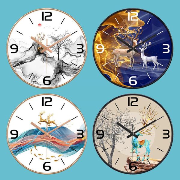 wall clocks clock luxury nordic creative bedroom silent watch elk home living room decoration
wall clocks clock luxury nordic creative bedroom silent watch elk home living room decoration