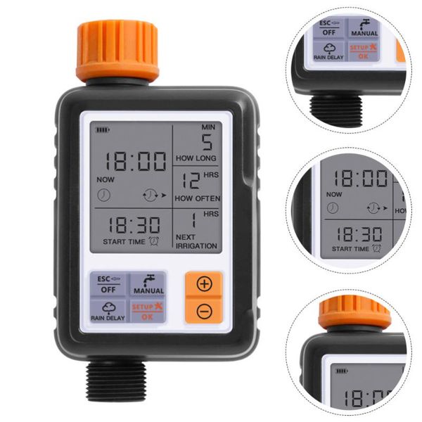 watering equipments 1 set automatic irrigation water timer screen sprinkler controller (single exit)
watering equipments 1 set automatic irrigation water timer screen sprinkler controller (single exit)