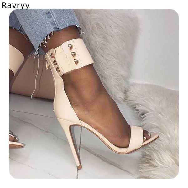 ankle strap woman's sandals summer women high heels rivet decor cover heel pumps thin female dress shoes stiletto, Black
ankle strap woman's sandals summer women high heels rivet decor cover heel pumps thin female dress shoes stiletto, Black