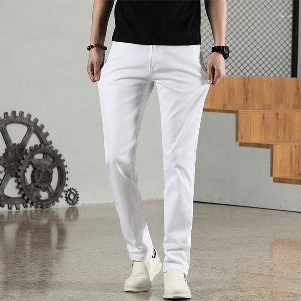 jeans men's summer thin stretch slim fit loose straight korean fashion casual versatile pants, Blue
jeans men's summer thin stretch slim fit loose straight korean fashion casual versatile pants, Blue