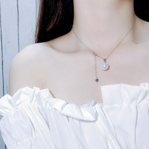 pendant necklaces 2021 fashion natural shell bead pearl necklace drop shape lady chain jewelry gift, Silver
pendant necklaces 2021 fashion natural shell bead pearl necklace drop shape lady chain jewelry gift, Silver