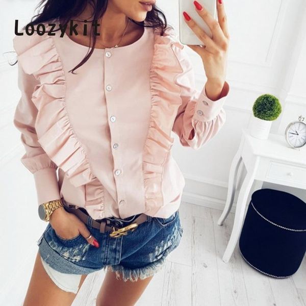 women's blouses & shirts 2021 elegant ruffles women casual long sleeve white for ladies spring vintage blusas clothes
women's blouses & shirts 2021 elegant ruffles women casual long sleeve white for ladies spring vintage blusas clothes