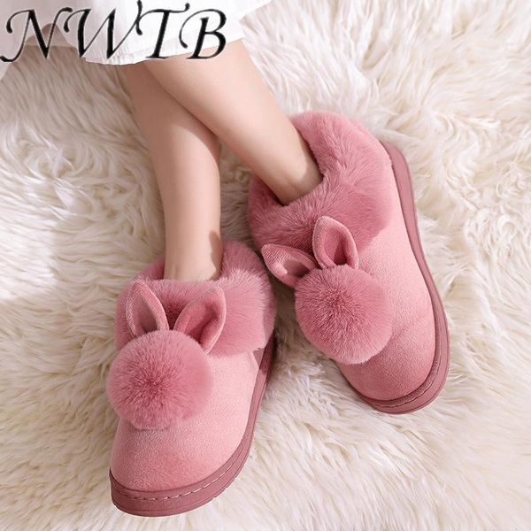 slippers 2021 fashion autumn winter cotton ear home indoor warm shoes womens cute plus plush, Black
slippers 2021 fashion autumn winter cotton ear home indoor warm shoes womens cute plus plush, Black