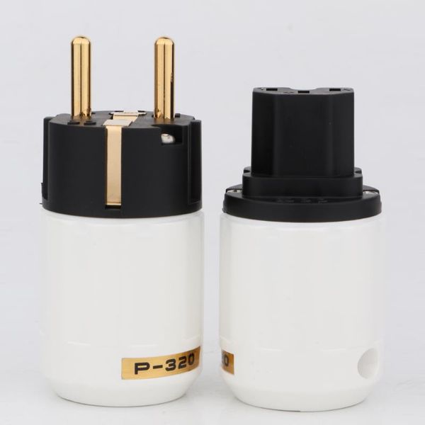 smart power plugs 1pair hifi audio eu standard gold plated plug ac wire cable connector
smart power plugs 1pair hifi audio eu standard gold plated plug ac wire cable connector