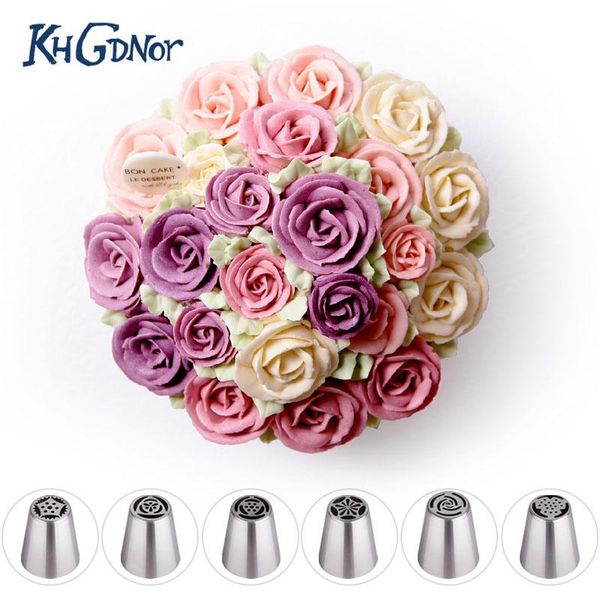 baking & pastry tools russian nozzles cake cupcake decoration stainless steel piping nozzle kits 6pcs/set accessories
baking & pastry tools russian nozzles cake cupcake decoration stainless steel piping nozzle kits 6pcs/set accessories