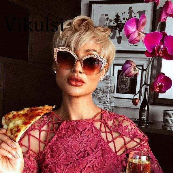 Fashion Brand Cat Eye Pink Sunglasses Woman Shades Mirror Female Rhinestone Sun Glasses For Coating Gafas Uv400, White;black
Fashion Brand Cat Eye Pink Sunglasses Woman Shades Mirror Female Rhinestone Sun Glasses For Coating Gafas Uv400, White;black
