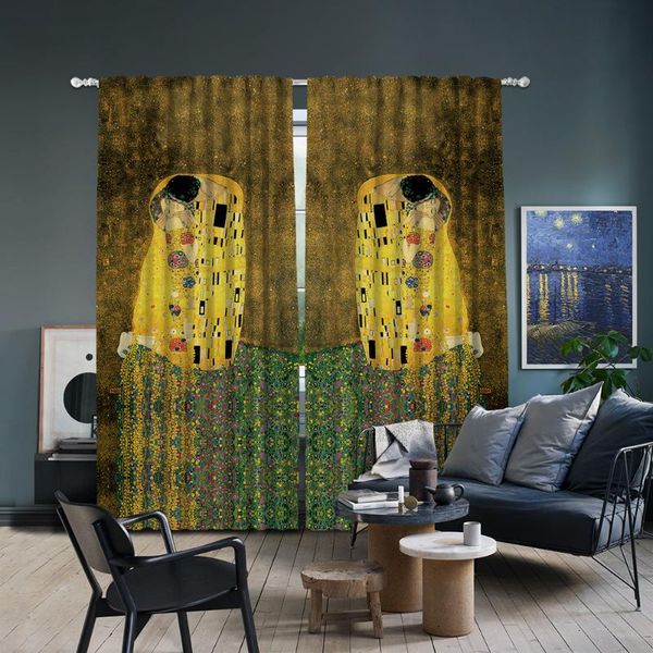 gustav klimt-kiss,window curtain 2 panels set, blackout,room darkering,custom size, made to order & drapes
gustav klimt-kiss,window curtain 2 panels set, blackout,room darkering,custom size, made to order & drapes