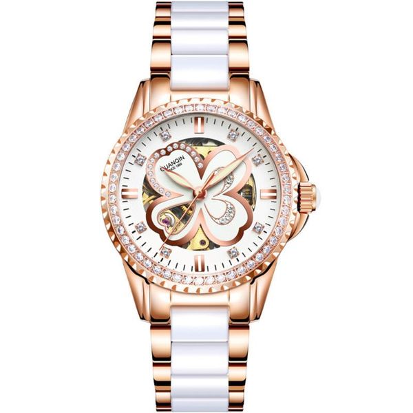 wristwatches guanqin 2021 watch women automatic rhinestone dress ceramics rose mechanical waterproof bayan kol saati, Slivery;brown
wristwatches guanqin 2021 watch women automatic rhinestone dress ceramics rose mechanical waterproof bayan kol saati, Slivery;brown