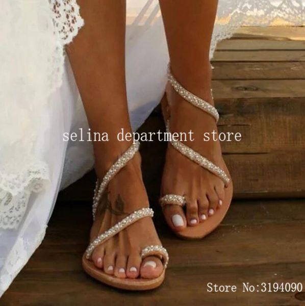 see apartments small white string beading womens hand-sewn sandals beach shoes, Black
see apartments small white string beading womens hand-sewn sandals beach shoes, Black