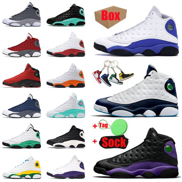 with box original basketball shoes jumpman 13 13s for men dark powder blue court purple reverse flint bred lakers mens womens good sneakers
with box original basketball shoes jumpman 13 13s for men dark powder blue court purple reverse flint bred lakers mens womens good sneakers