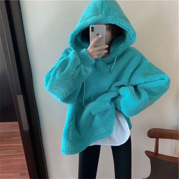 hoodies & sweatshirts hoodie women's lamb wool sweater loose style in autumn and winter gmcf, Black
hoodies & sweatshirts hoodie women's lamb wool sweater loose style in autumn and winter gmcf, Black