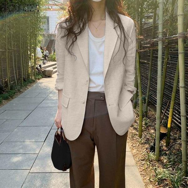 women's suits & blazers elegant solid blazer autumn thin coats 2022 casual long sleeve single button outwears female overcoats, White;black
women's suits & blazers elegant solid blazer autumn thin coats 2022 casual long sleeve single button outwears female overcoats, White;black