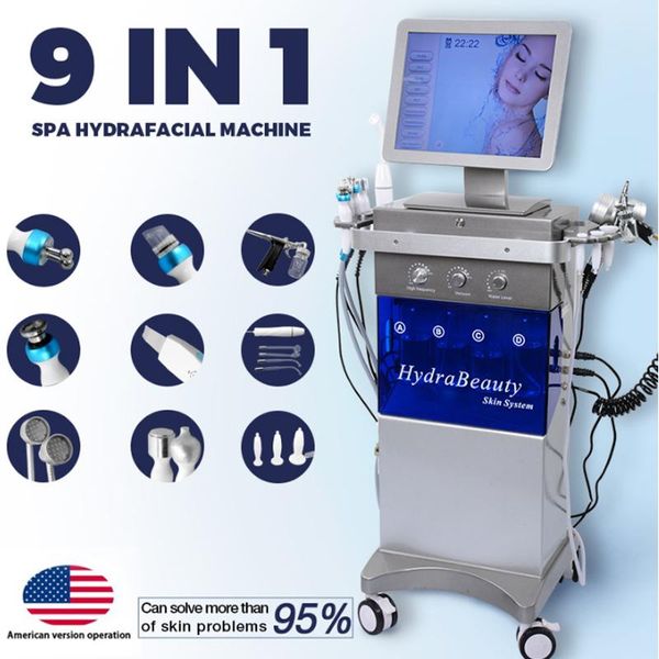 2021 9in1 hydrafacial dermabrasion machine skin care hydra facial peeling diamond microdermabrasion oxygen acne md treatment machines
2021 9in1 hydrafacial dermabrasion machine skin care hydra facial peeling diamond microdermabrasion oxygen acne md treatment machines