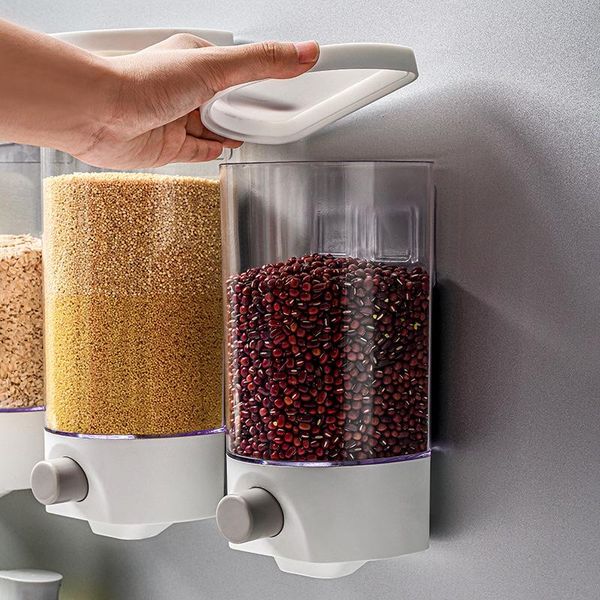 storage bottles & jars sealed miscellaneous grains box wall-mounted kitchen push-type plastic rice water bucket
storage bottles & jars sealed miscellaneous grains box wall-mounted kitchen push-type plastic rice water bucket