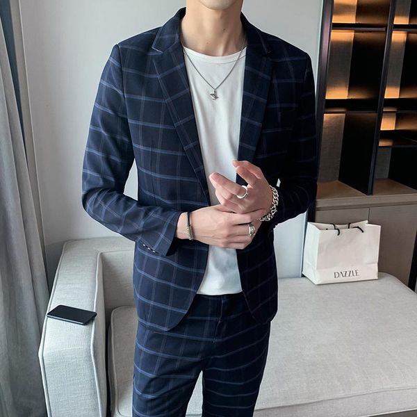 men's suits & blazers 2021 autumn fashion all-match comfortable casual small suit youth business single-breasted long-sleeved, White;black
men's suits & blazers 2021 autumn fashion all-match comfortable casual small suit youth business single-breasted long-sleeved, White;black