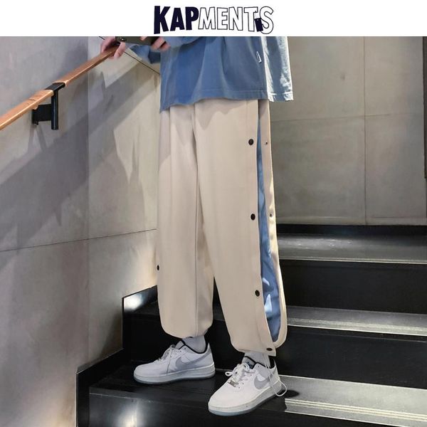 men's pants kapments men japanese streetwear wool joggers 2021 mens baggy korean fashion sweatpants man vintage casual patchwork, Black
men's pants kapments men japanese streetwear wool joggers 2021 mens baggy korean fashion sweatpants man vintage casual patchwork, Black