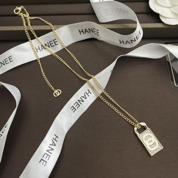 necklace women's d rectangular brand small fragrance fashion personality female tide pendant necklaces, Silver
necklace women's d rectangular brand small fragrance fashion personality female tide pendant necklaces, Silver
