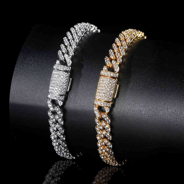 factory wholesale hip hop jewelry 8mm flip buckle single row cuban chain personality trendsetter micro inlaid zircon bracelet popular fashio
factory wholesale hip hop jewelry 8mm flip buckle single row cuban chain personality trendsetter micro inlaid zircon bracelet popular fashio