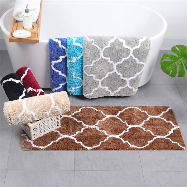 cushion/decorative pillow 45x120cm carvapet microfiber moroccan trellis non-slip soft kitchen mat bath rug doormat runner carpet set bathroo
cushion/decorative pillow 45x120cm carvapet microfiber moroccan trellis non-slip soft kitchen mat bath rug doormat runner carpet set bathroo