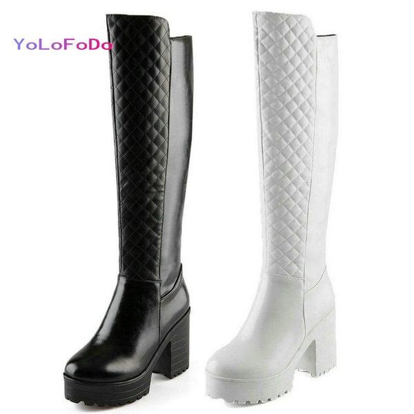 boots 2021 winter warm women knee high platform square heel ladies snow side zipper plush big size, Black
boots 2021 winter warm women knee high platform square heel ladies snow side zipper plush big size, Black
