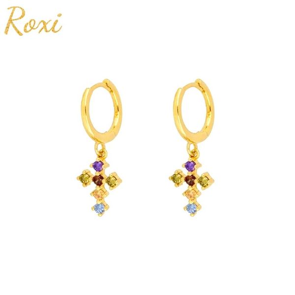 hoop & huggie roxi 925 sterling silver luxury colorful cross crystals earrings for women wedding cartilage jewelry pendientes, Golden;silver
hoop & huggie roxi 925 sterling silver luxury colorful cross crystals earrings for women wedding cartilage jewelry pendientes, Golden;silver