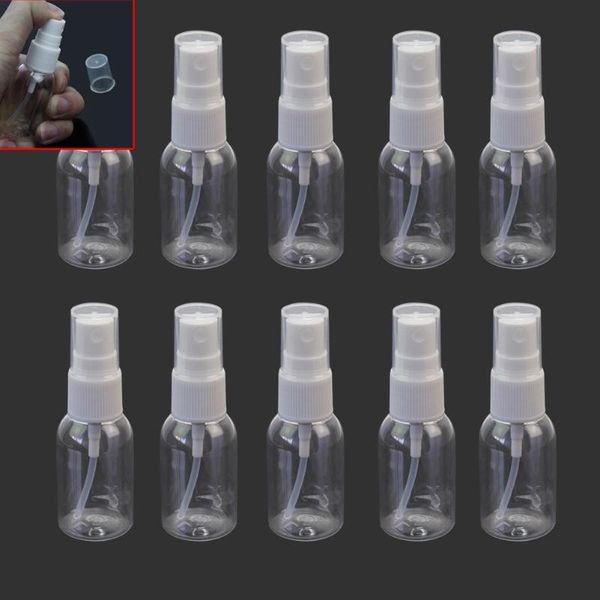 30ml(1oz) plastic transparent clear perfume atomizer empty spray bottle x 10 storage bottles & jars
30ml(1oz) plastic transparent clear perfume atomizer empty spray bottle x 10 storage bottles & jars