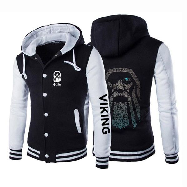 men's hoodies & sweatshirts viking graphic 2021 men autumn and winter casual baseball uniform coat bomber jacket sleeve clothing fleece, Black
men's hoodies & sweatshirts viking graphic 2021 men autumn and winter casual baseball uniform coat bomber jacket sleeve clothing fleece, Black