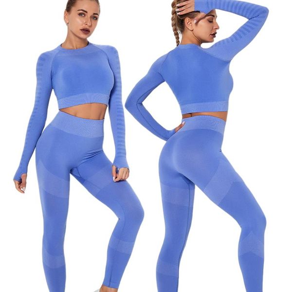yoga outfit gym workout clothes 2 pcs set seamless leggings fashion long sleeve shirt tracksuit pants fitness jogger running sportswear
yoga outfit gym workout clothes 2 pcs set seamless leggings fashion long sleeve shirt tracksuit pants fitness jogger running sportswear