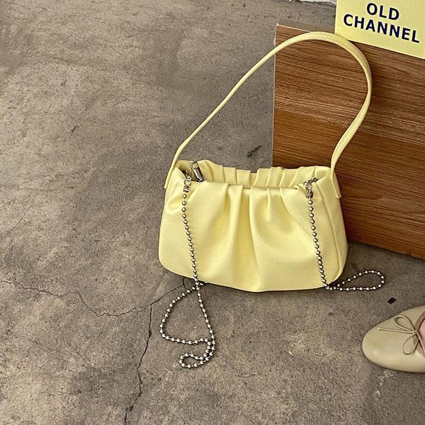 totes small pleated clound underarm bag women soft leather clutch shoulder chain handbag female crossbody bolsa feminina
totes small pleated clound underarm bag women soft leather clutch shoulder chain handbag female crossbody bolsa feminina