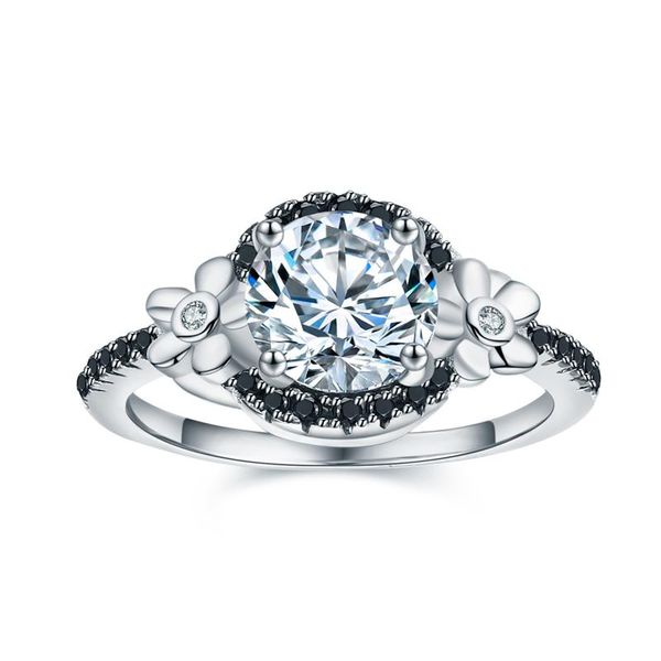 cluster rings 2021 flower 925 sterling silver jewelry black spinel wedding for women engagement ring round femme bague c006, Golden;silver
cluster rings 2021 flower 925 sterling silver jewelry black spinel wedding for women engagement ring round femme bague c006, Golden;silver